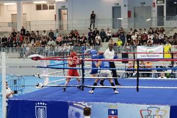 El boxeo volvió a Telde con una velada en el Pabellón Juan Carlos Hernández (Foto TA)
